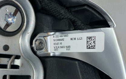 Ohjauspyörän nahkapuu Mercedes S -luokka W222 CL C217 Cabrio A217 myös AMG Bild2